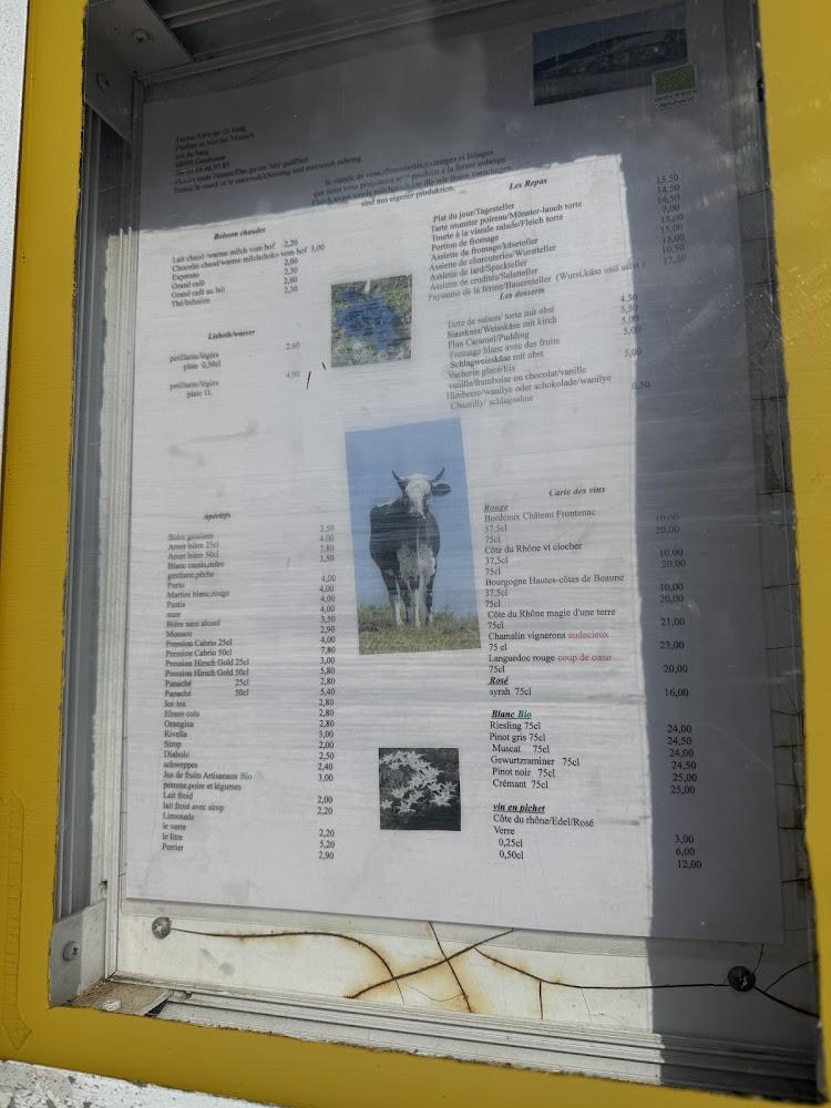 Ferme-Auberge du Haag - Menu Image 3