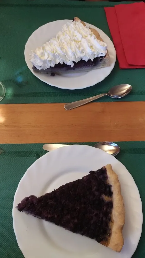 Tarte Aux Myrtilles Avec Et Sans Chantilly